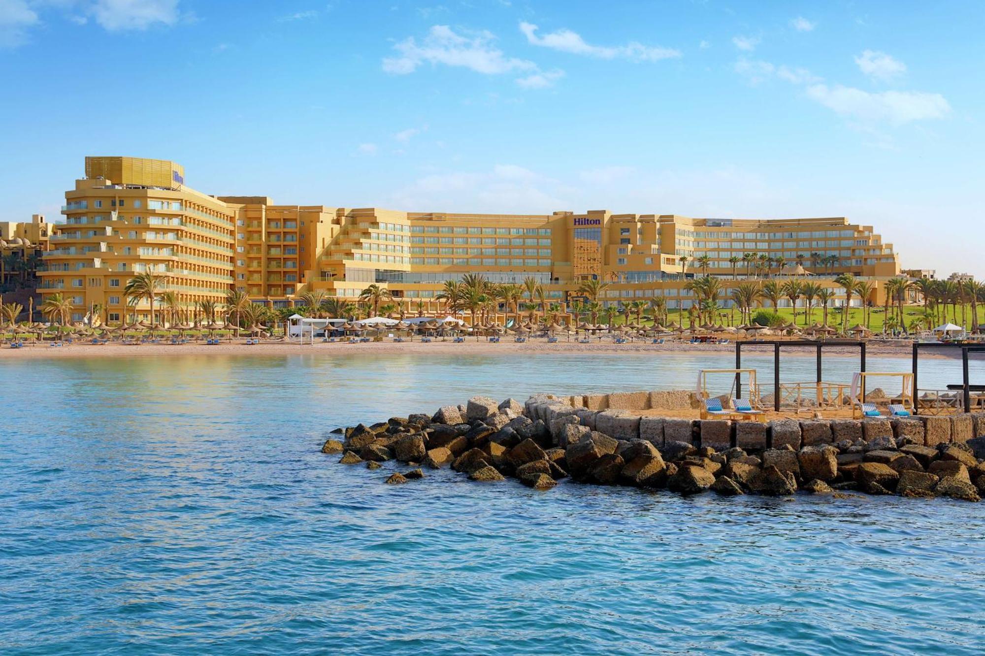 Hilton Hurghada Plaza Hotel Exterior photo